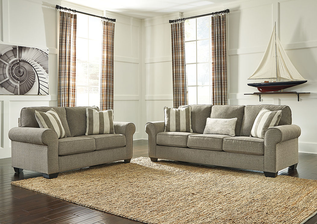 Baveria Fog Sofa and Loveseat,ABF Signature Design by Ashley