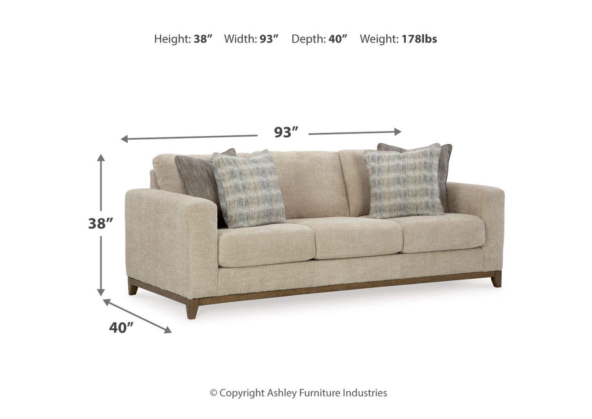 Parklynn Sofa,Signature Design By Ashley