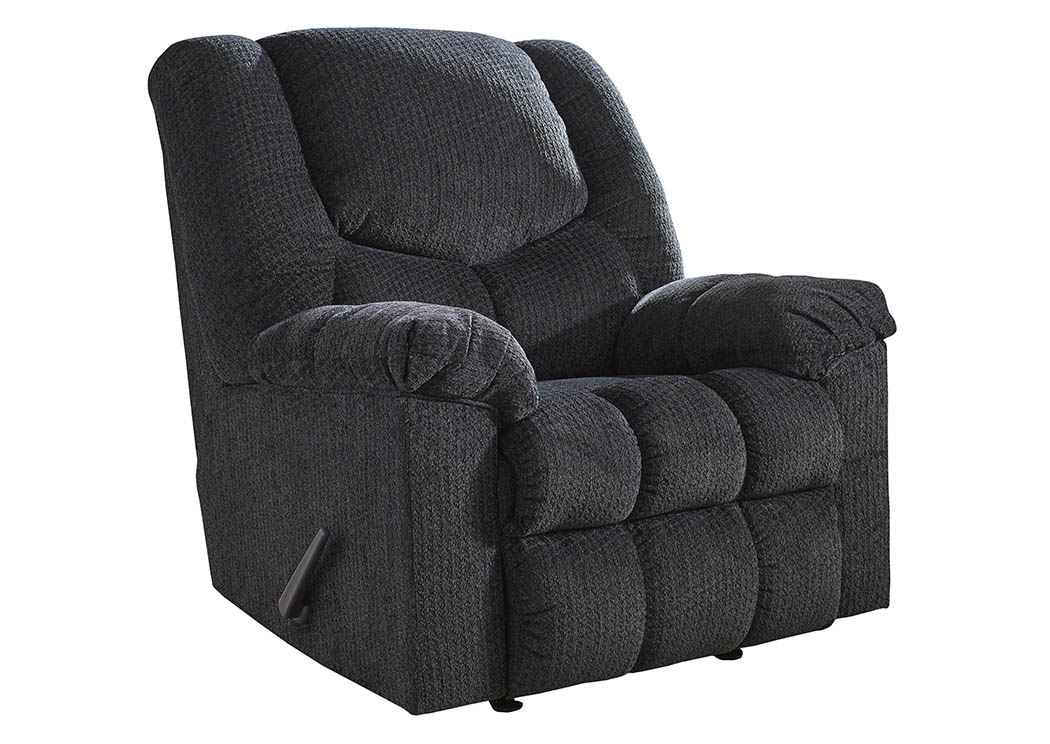 Turboprop Slate Rocker Recliner,ABF Signature Design by Ashley