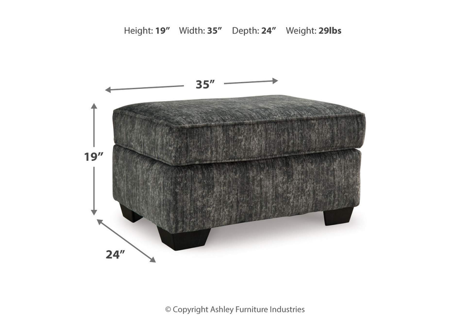 Lonoke Ottoman,Signature Design By Ashley