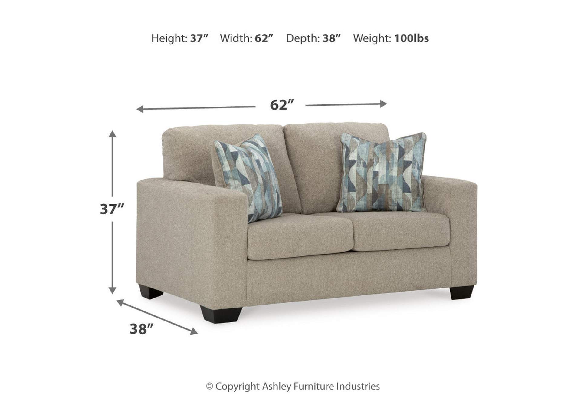 Deltona Loveseat,Signature Design By Ashley