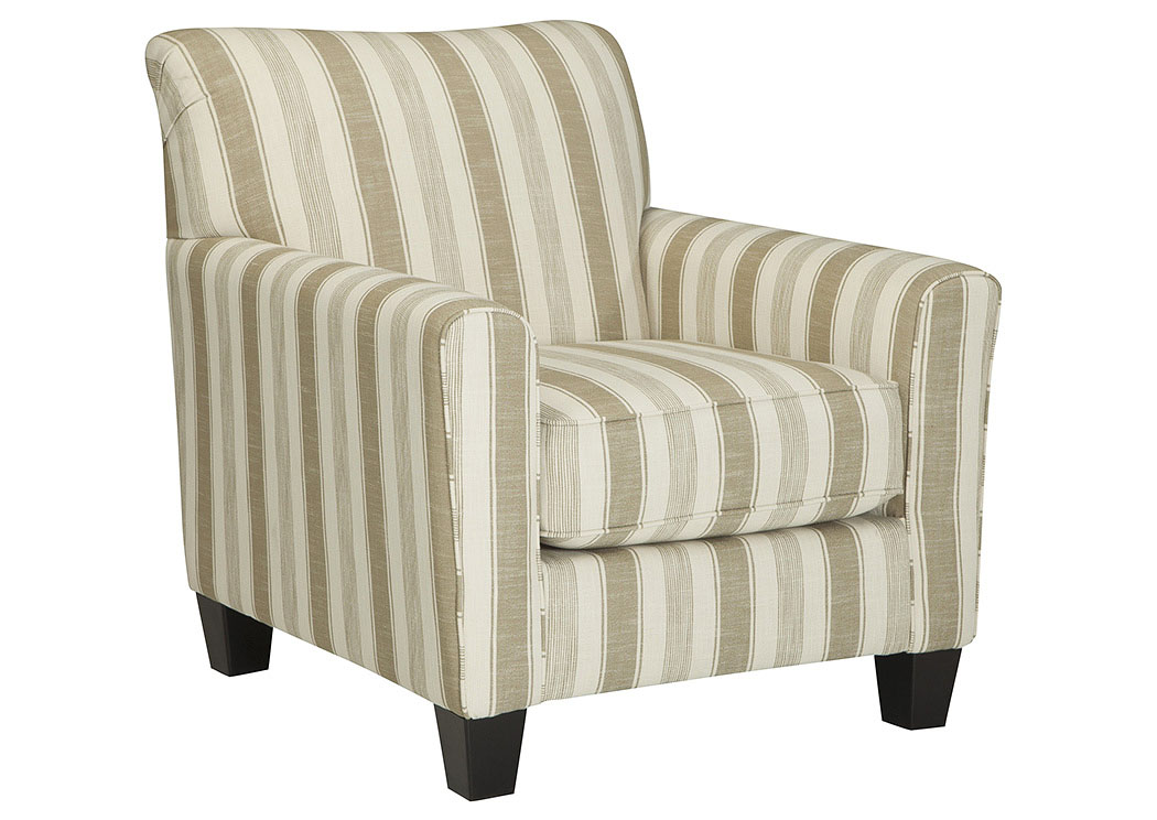 Laryn Khaki Accent Chair,ABF Benchcraft