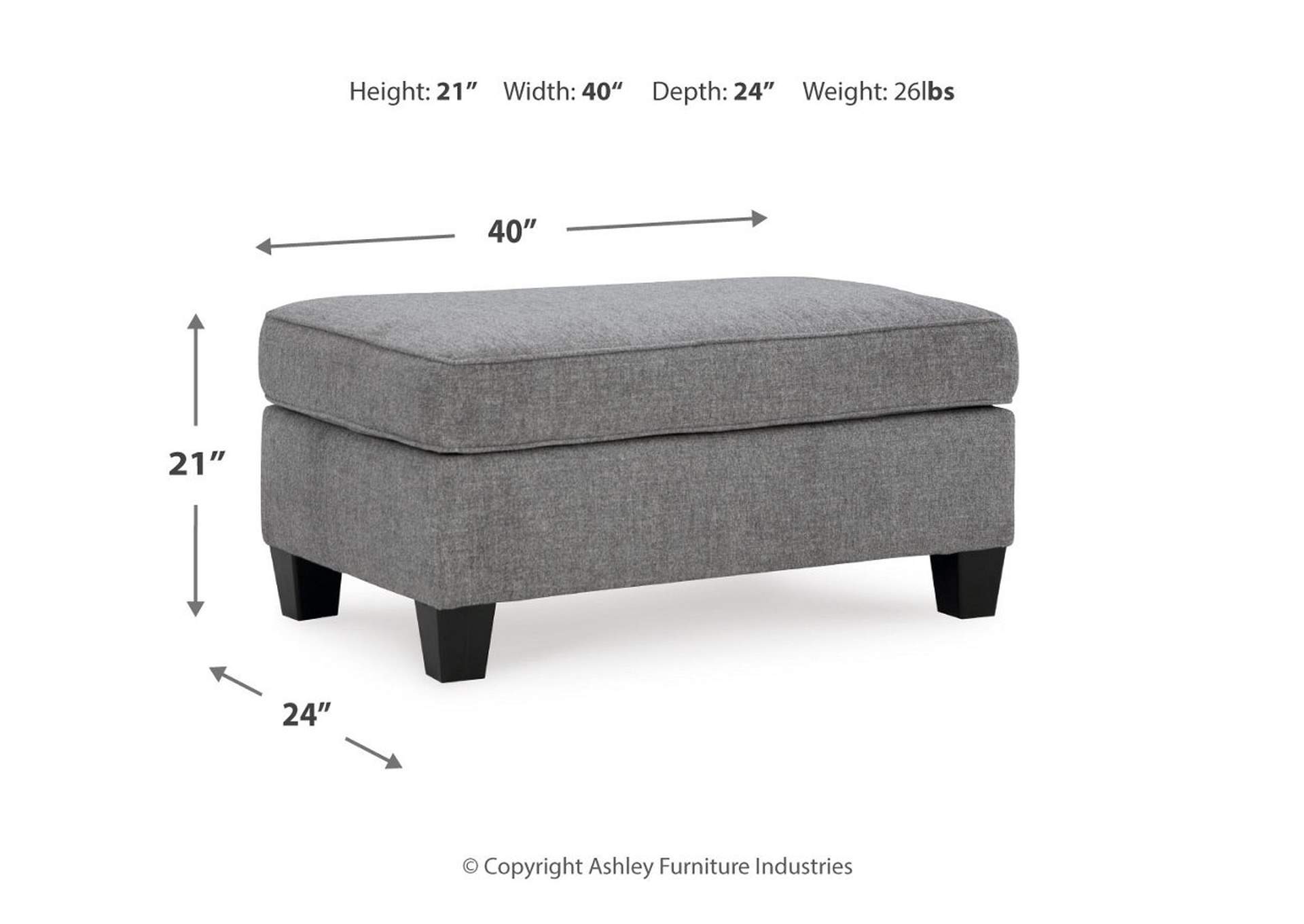 Mathonia Oversized Chair and Ottoman,Benchcraft