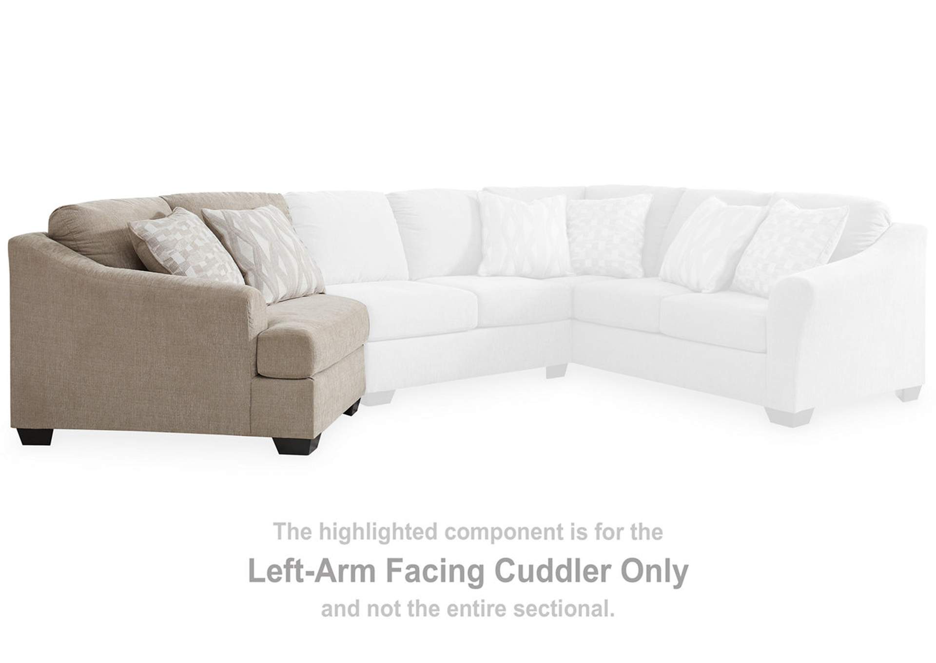 Brogan Bay Left-Arm Facing Cuddler,Signature Design By Ashley