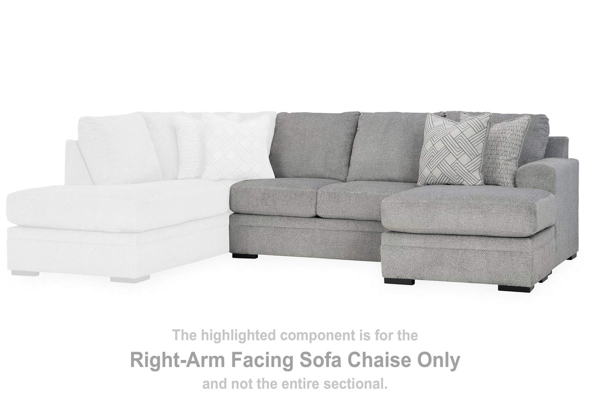 Casselbury Right-Arm Facing Sofa Chaise,Signature Design By Ashley