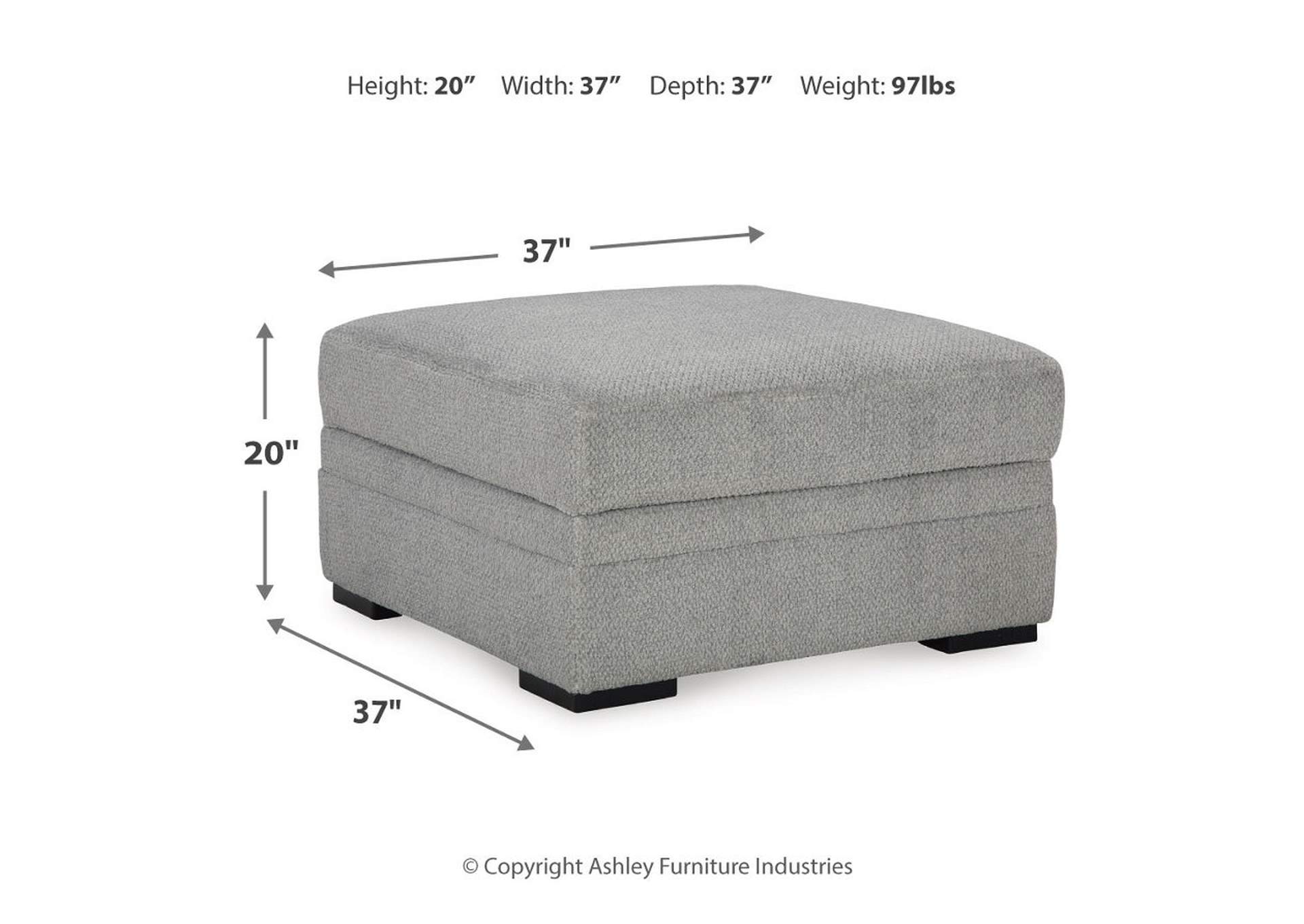 Casselbury Ottoman With Storage,Signature Design By Ashley