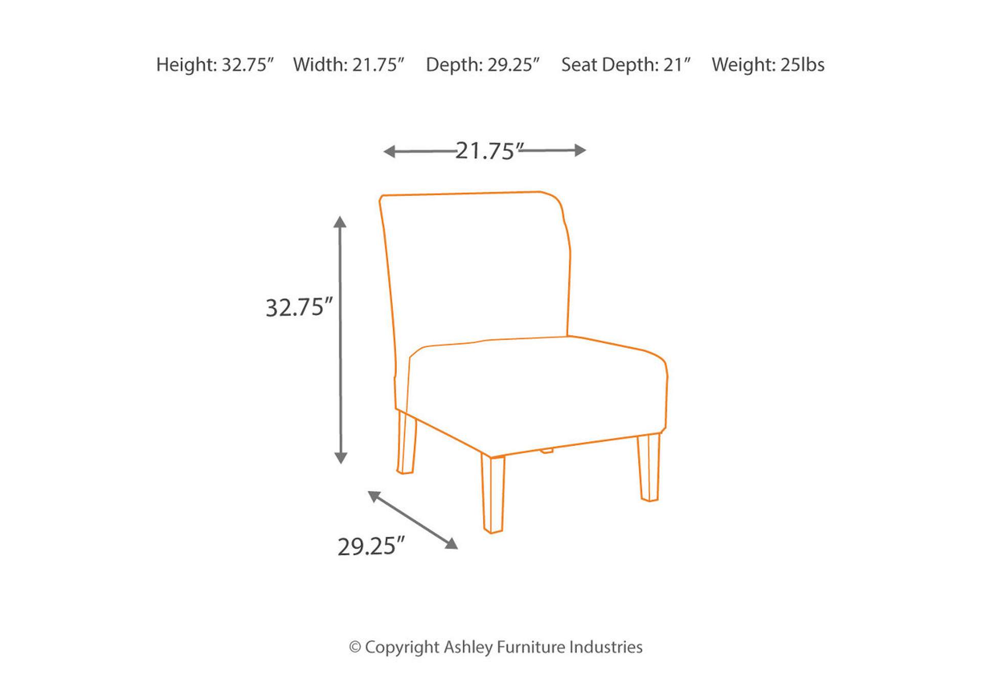 Honnally Accent Chair,Direct To Consumer Express