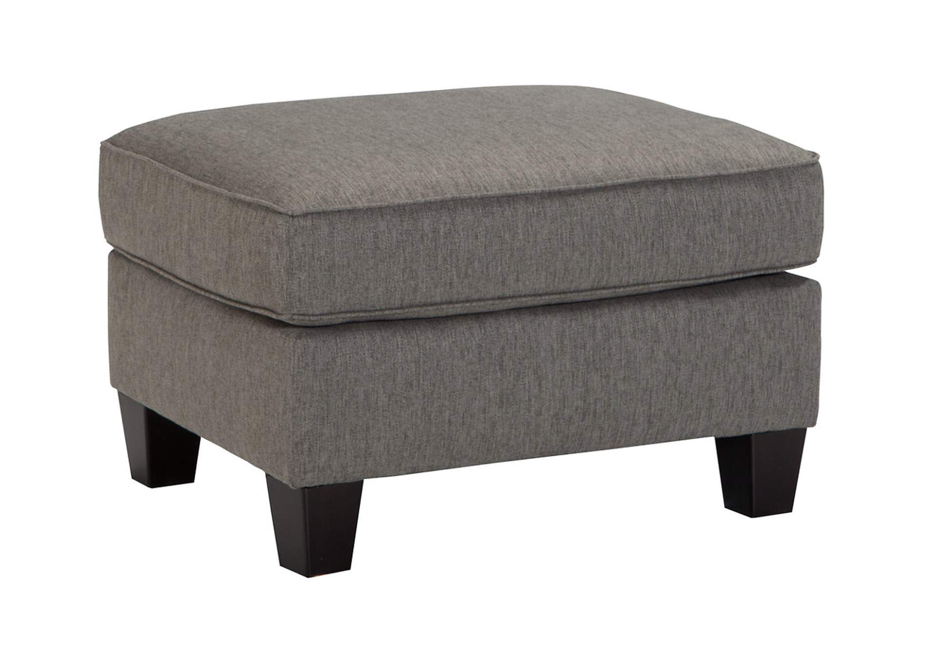 Brindon Charcoal Ottoman,ABF Benchcraft