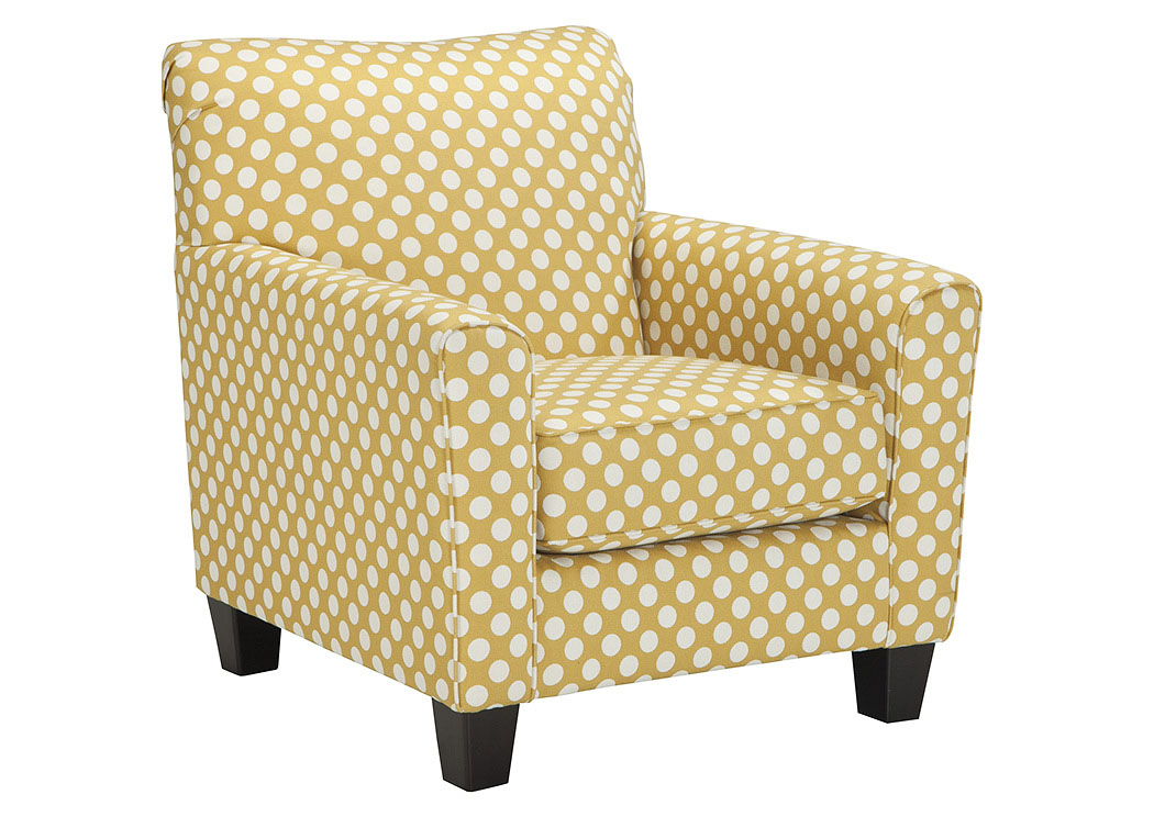 Brindon Yellow Accent Chair,ABF Benchcraft