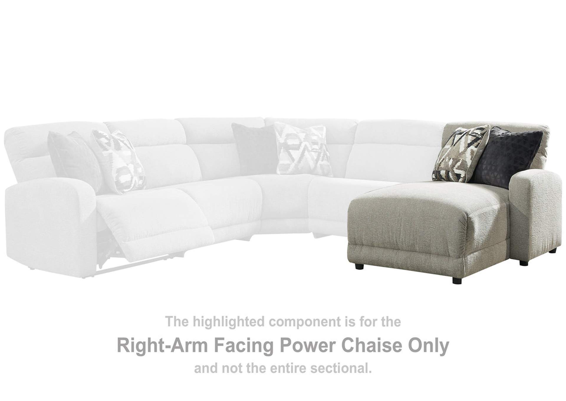 Colleyville 5-Piece Power Reclining Sectional with Chaise,Signature Design By Ashley