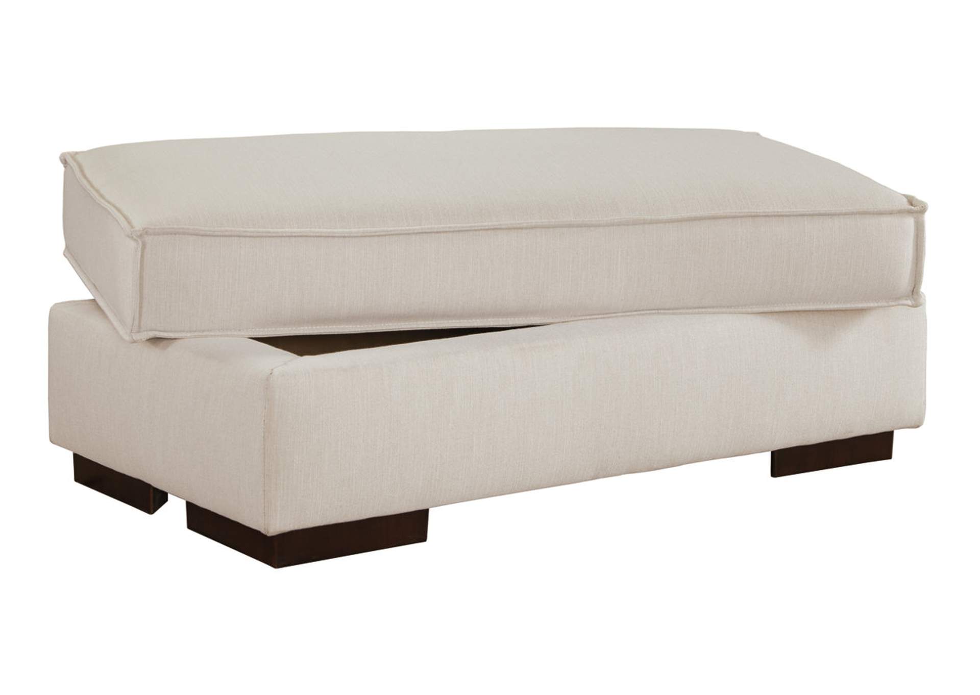 Kendleton Quartz Ottoman w/Storage,ABF Benchcraft