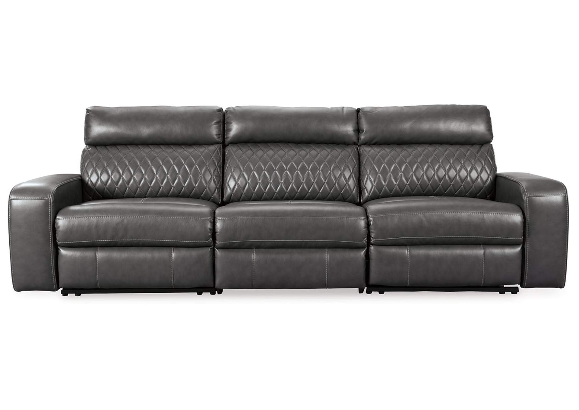Samperstone 3-Piece Power Reclining Sectional Sofa,Signature Design By Ashley