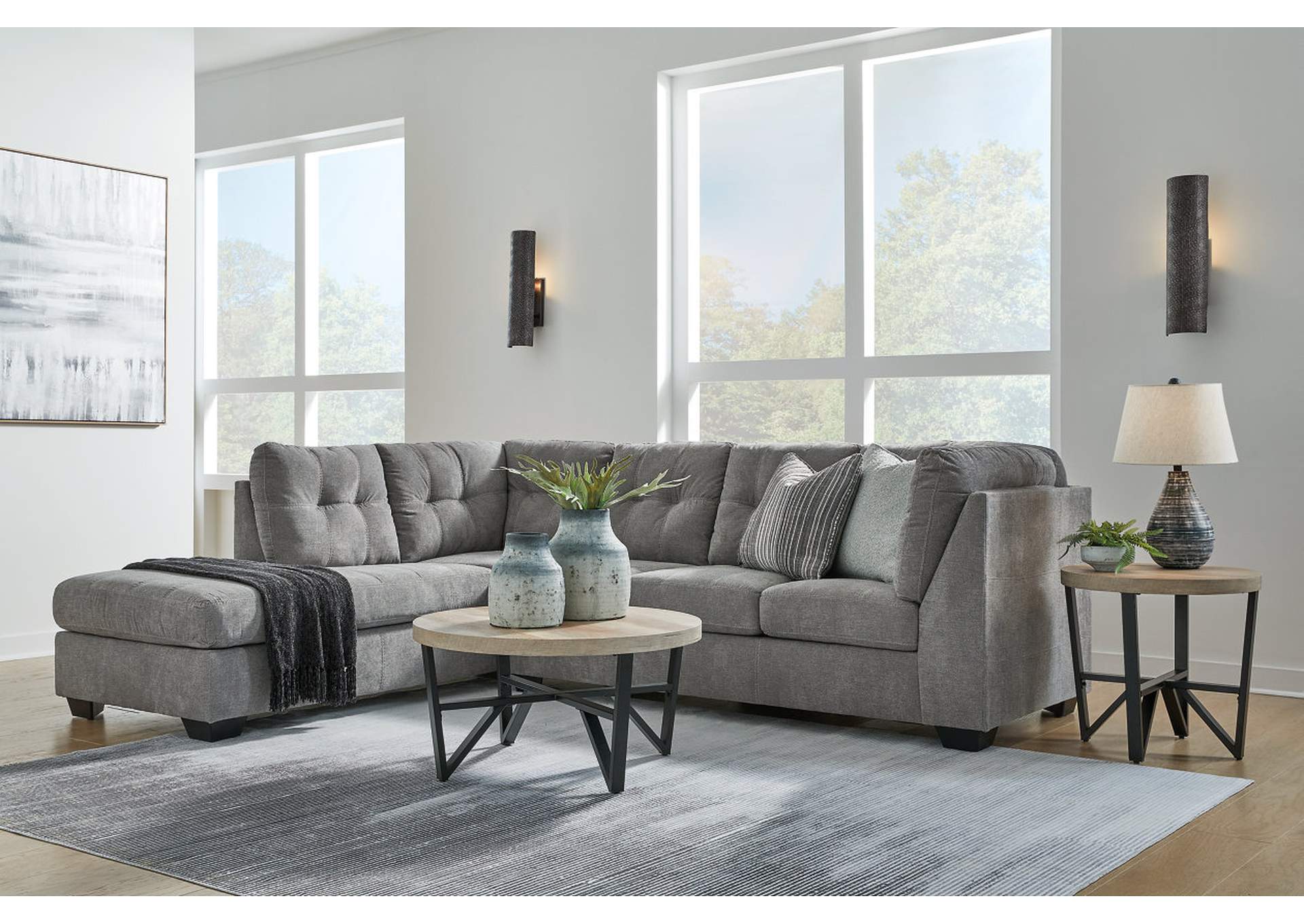 Marleton 2-Piece Sectional with Chaise,Signature Design By Ashley