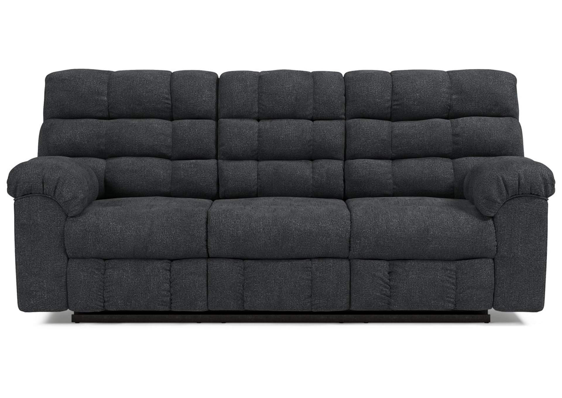 Wilhurst Reclining Sofa with Drop Down Table,Signature Design By Ashley