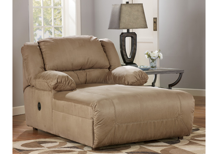 Hogan Mocha Pressback Chaise,ABF Signature Design by Ashley