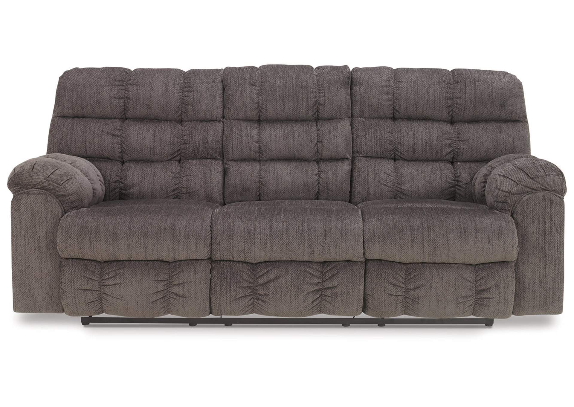 Acieona Reclining Sofa with Drop Down Table,Signature Design By Ashley