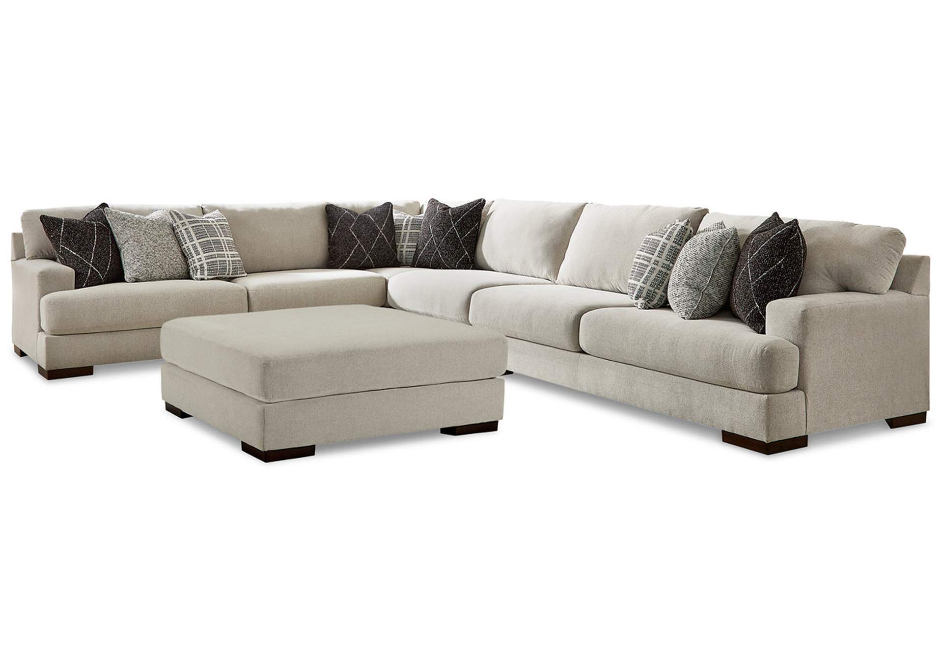 Artsie 4-Piece Sectional with Ottoman,Benchcraft