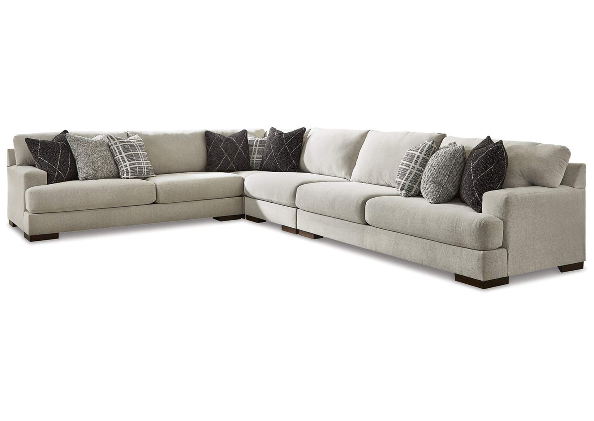 Artsie 4-Piece Sectional with Ottoman,Benchcraft