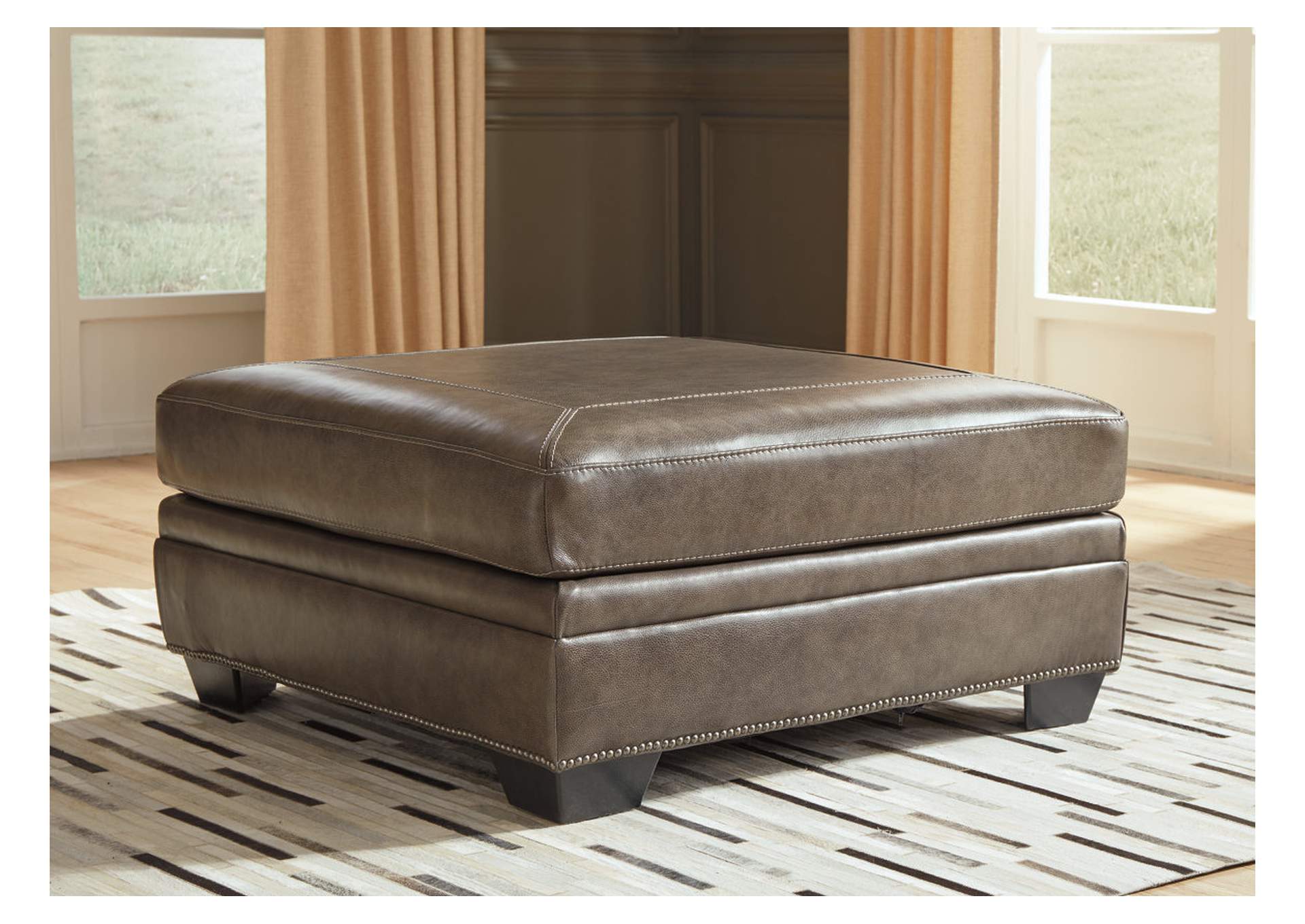Roleson Oversized Accent Ottoman,Signature Design By Ashley