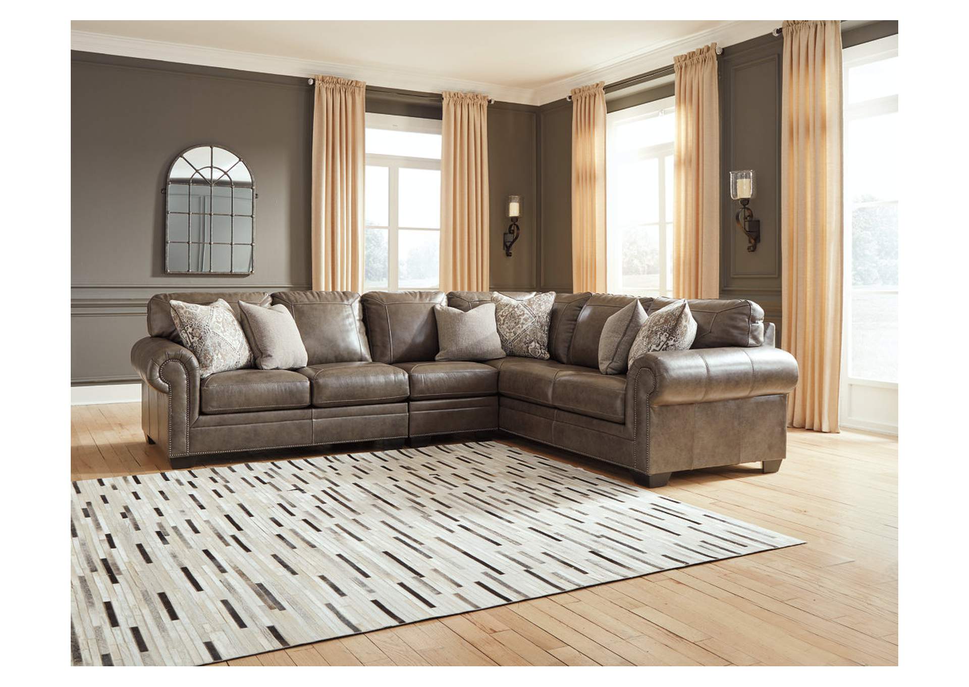 Roleson Gray LAF Chaise Sectional,Signature Design By Ashley