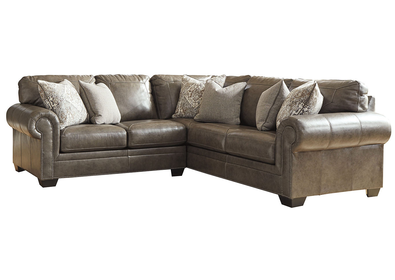 Roleson Gray 2 Piece Sectional,Signature Design By Ashley