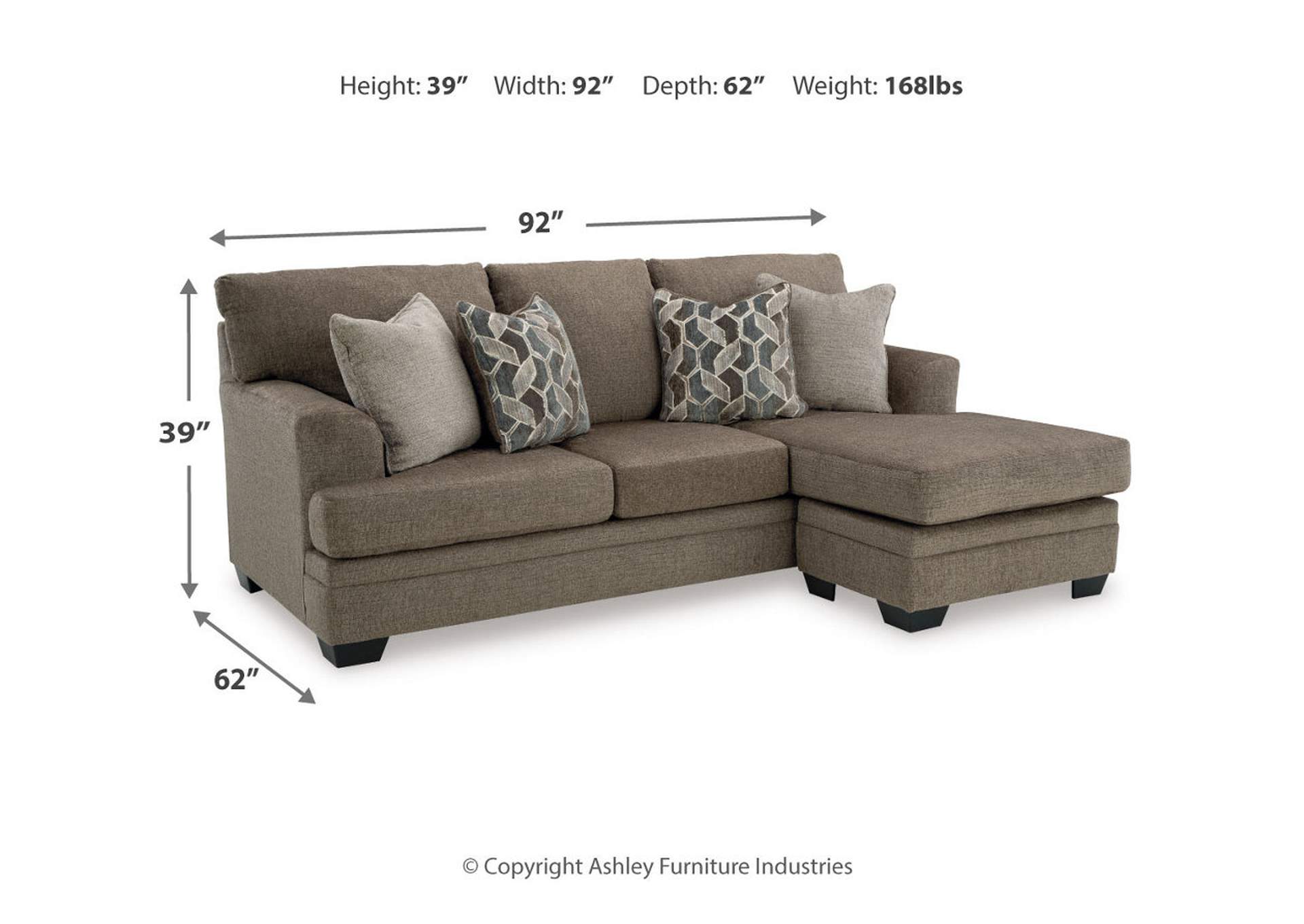 Stonemeade Sofa Chaise,Signature Design By Ashley