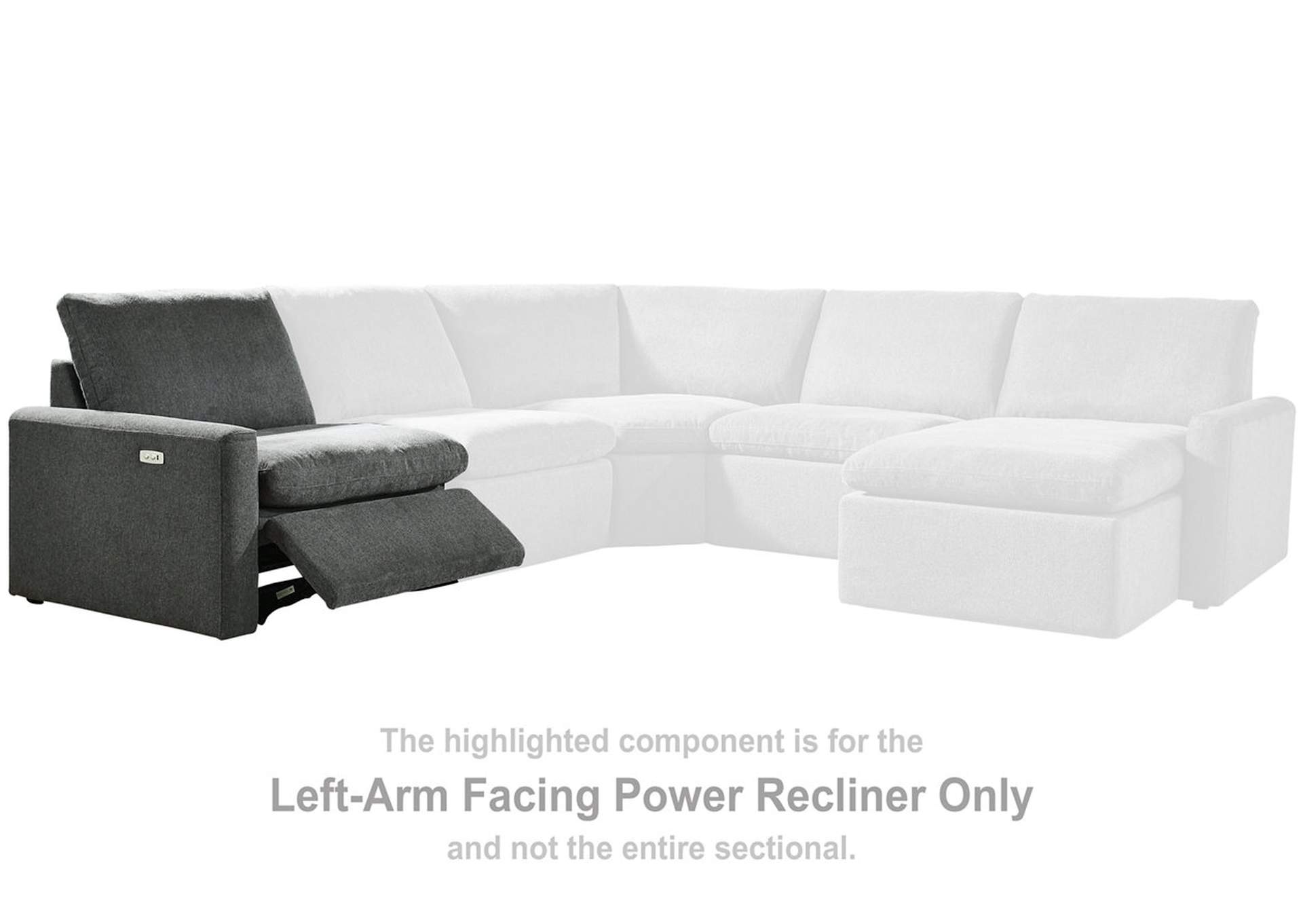 Hartsdale 5-Piece Power Reclining Sectional with Chaise,Signature Design By Ashley