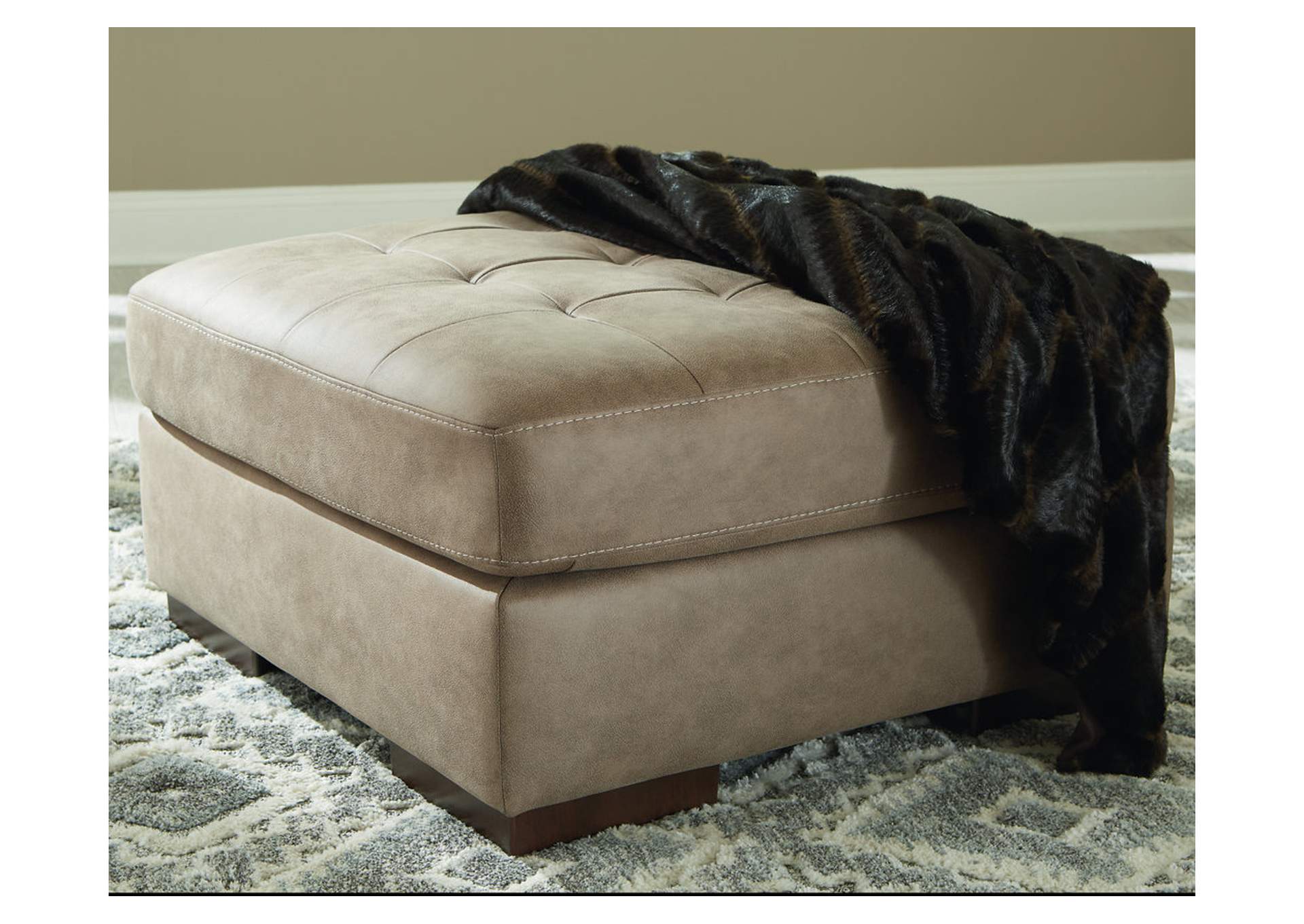 Maderla Oversized Accent Ottoman,Signature Design By Ashley