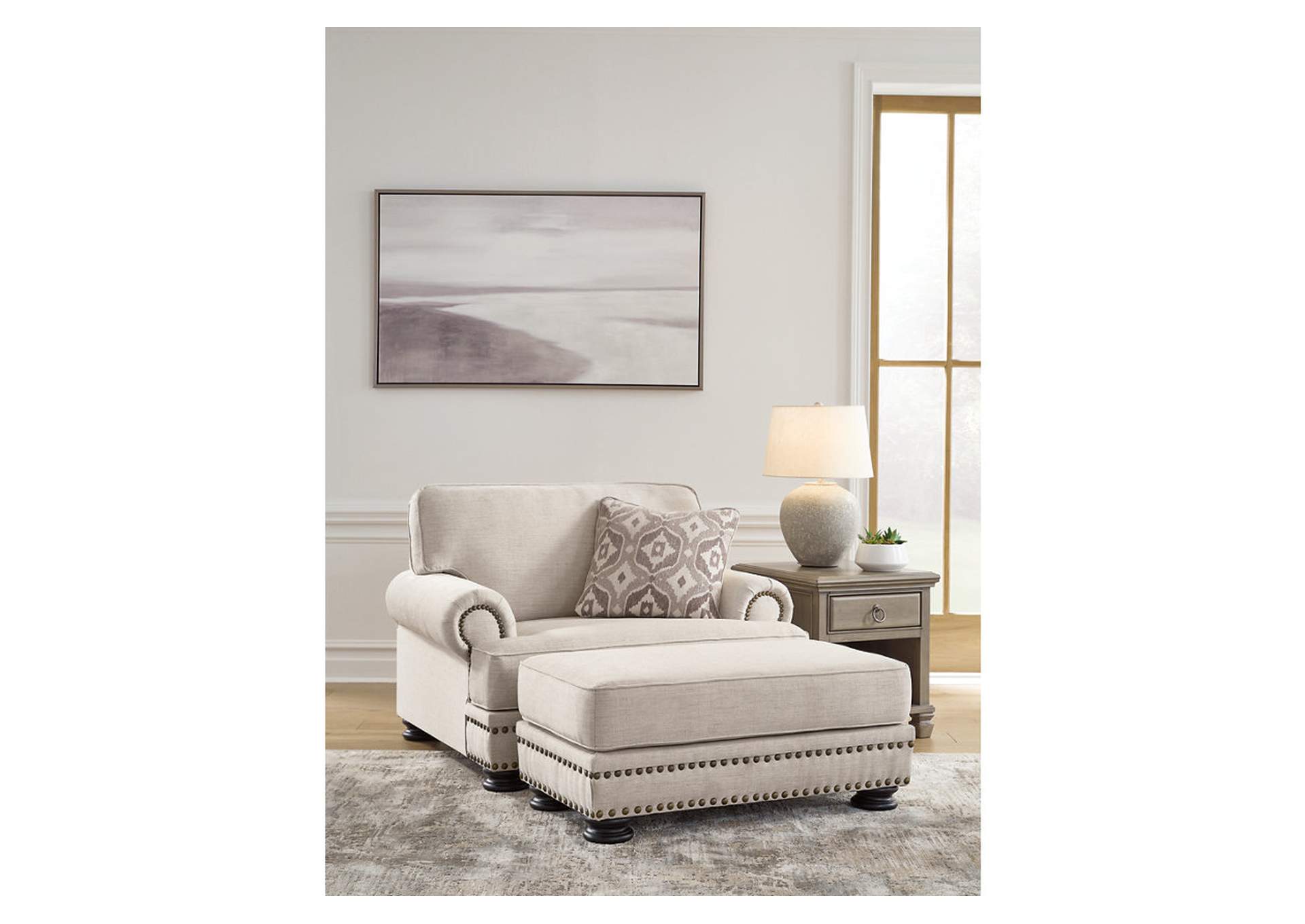 Merrimore Oversized Chair and Ottoman,Benchcraft