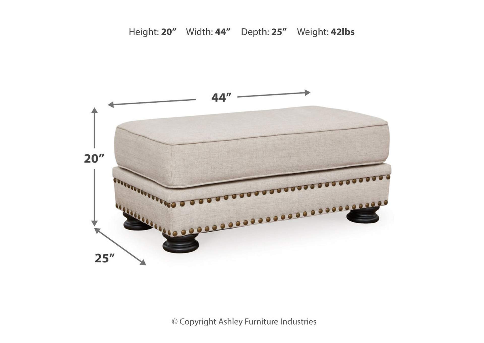 Merrimore Ottoman,Benchcraft