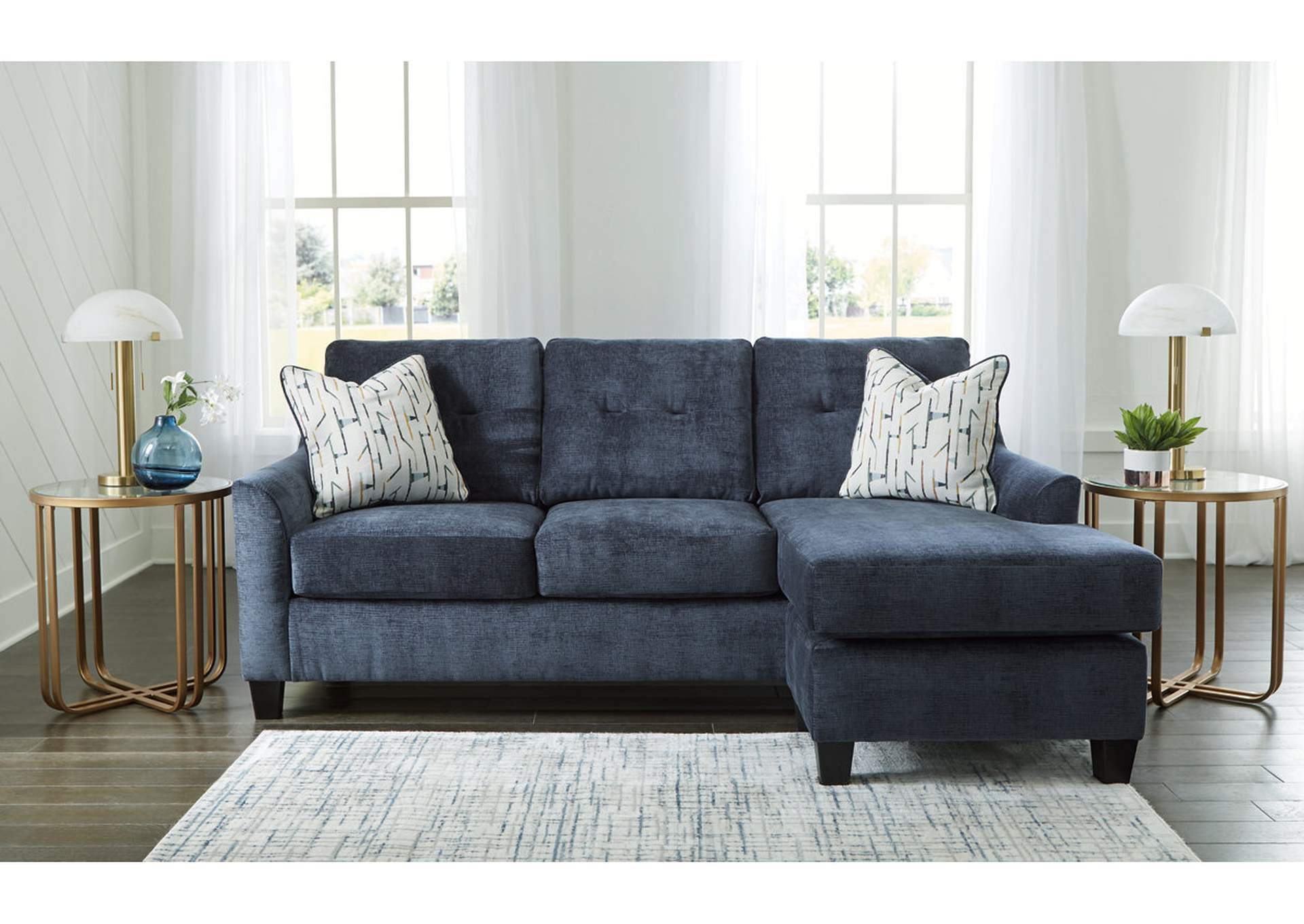 Amity Bay Sofa Chaise, Chair, and Ottoman,Benchcraft