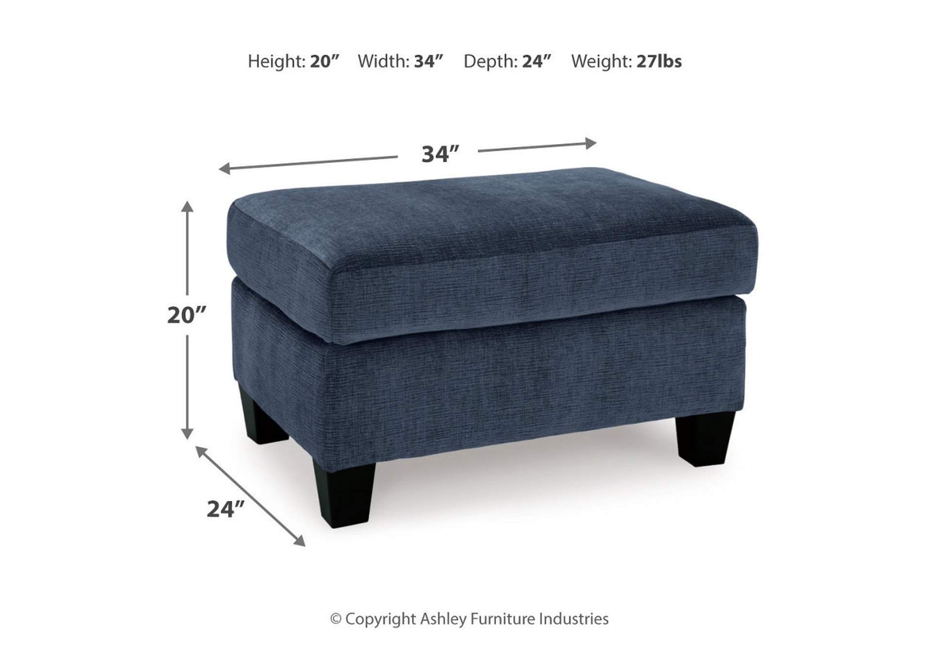 Amity Bay Sofa Chaise, Chair, and Ottoman,Benchcraft