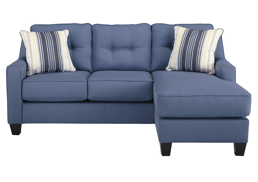 Aldie Nuvella Blue Sofa Chaise,ABF Benchcraft