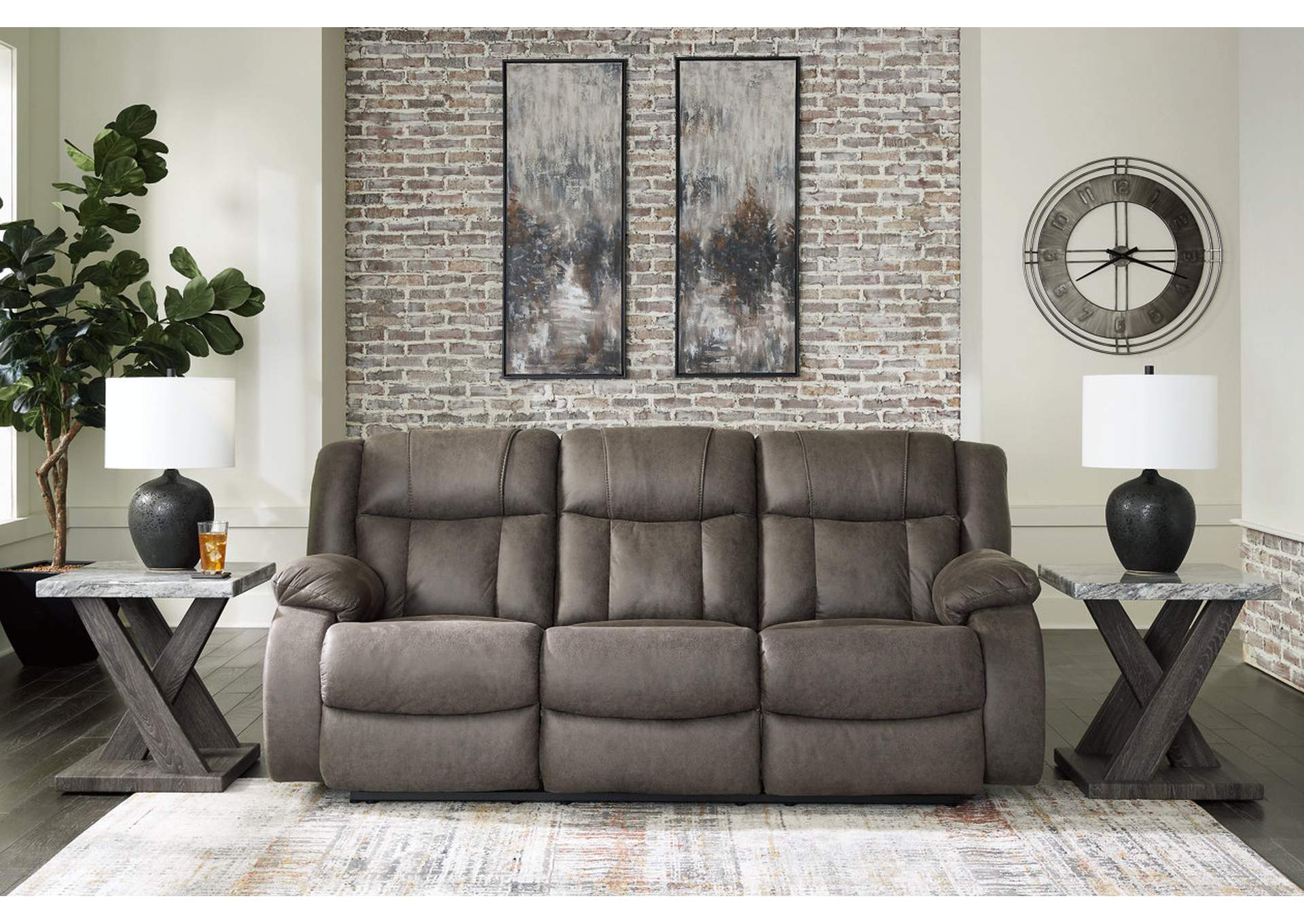First Base Sofa, Loveseat and Recliner,Signature Design By Ashley