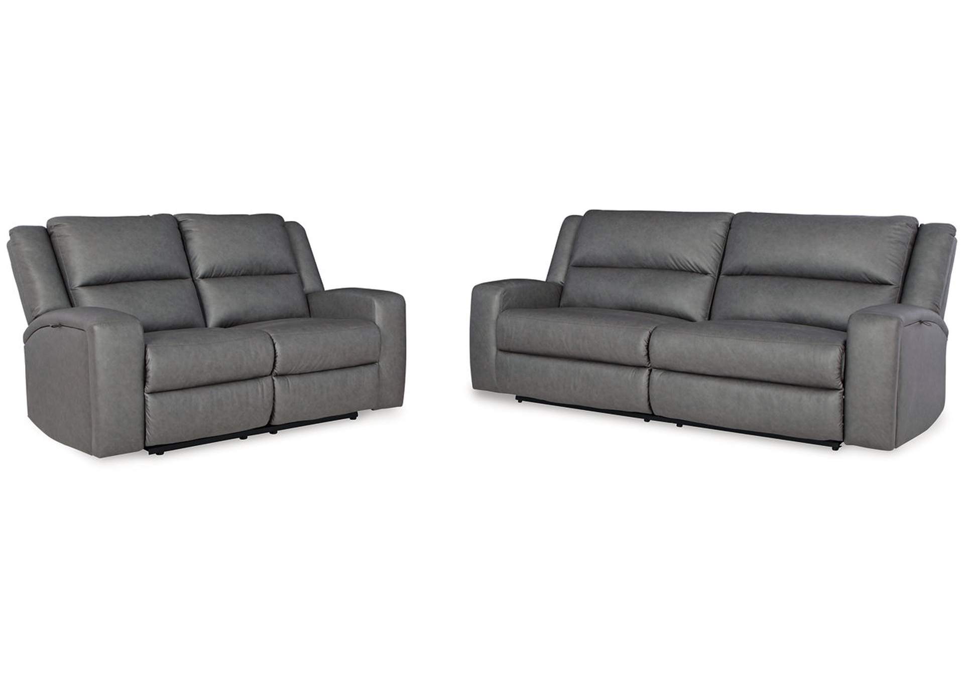 Brixworth Manual Reclining Sofa and Loveseat,Benchcraft