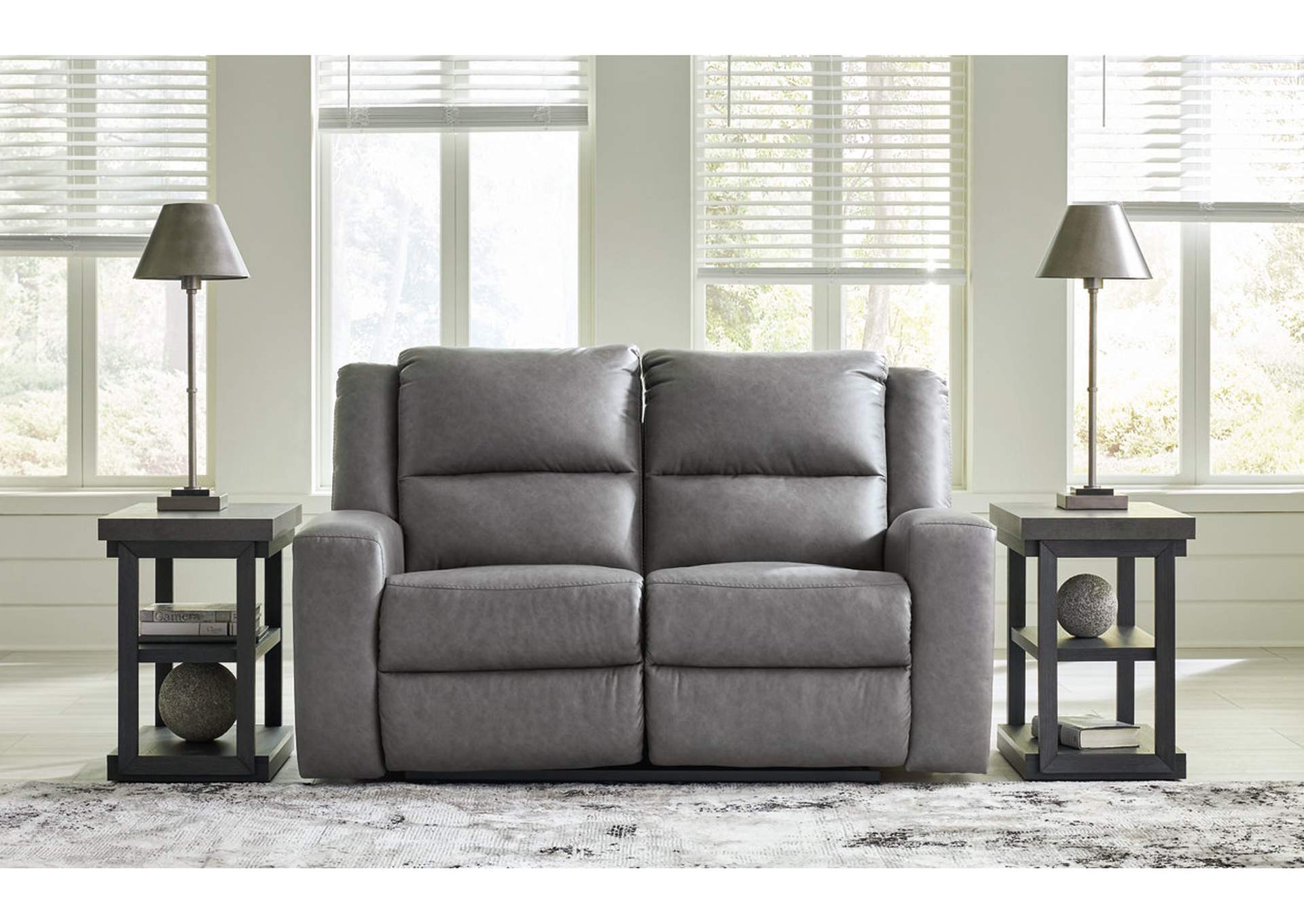 Brixworth Manual Reclining Sofa and Loveseat,Benchcraft