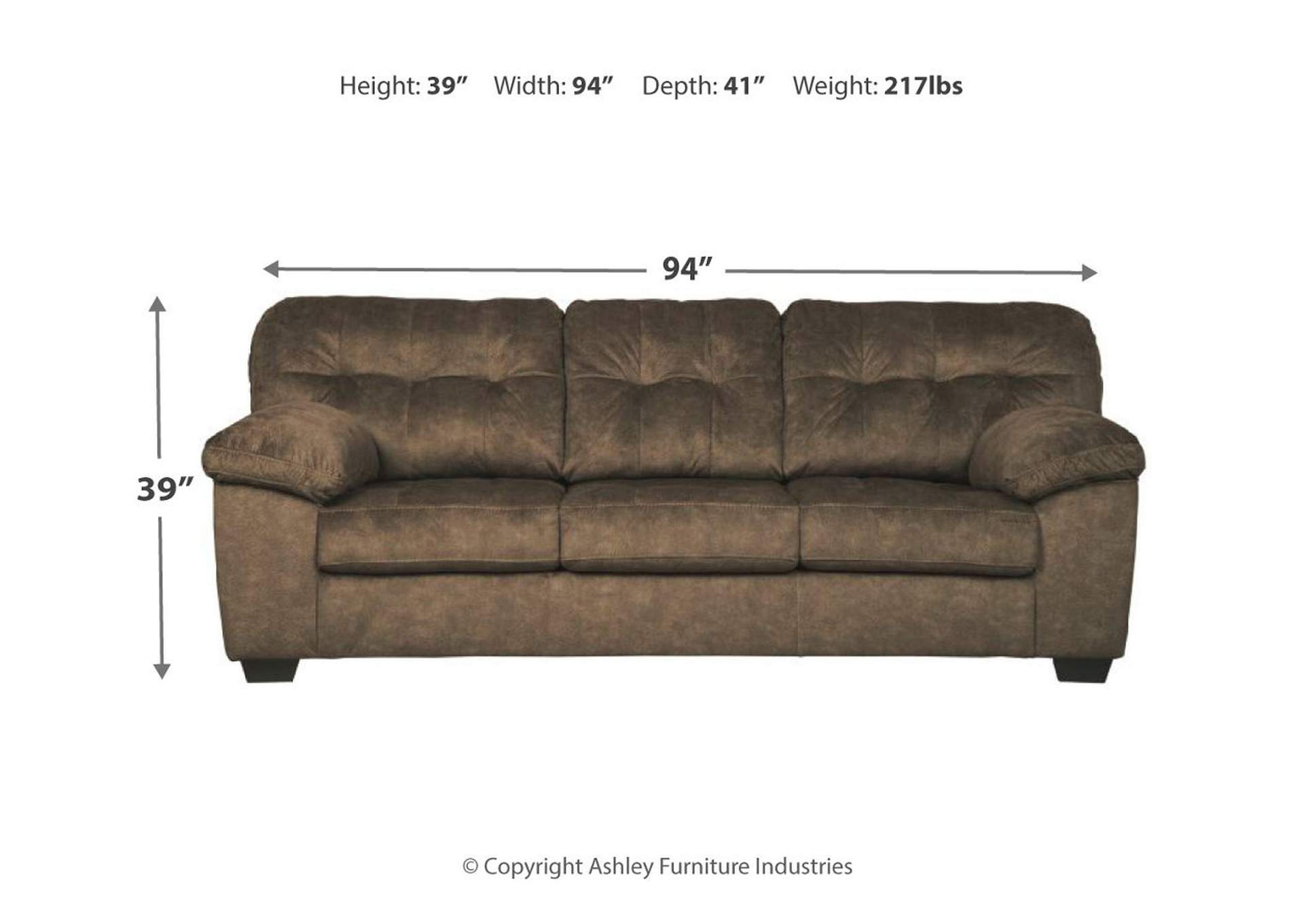 Accrington Queen Sofa Sleeper,Signature Design By Ashley