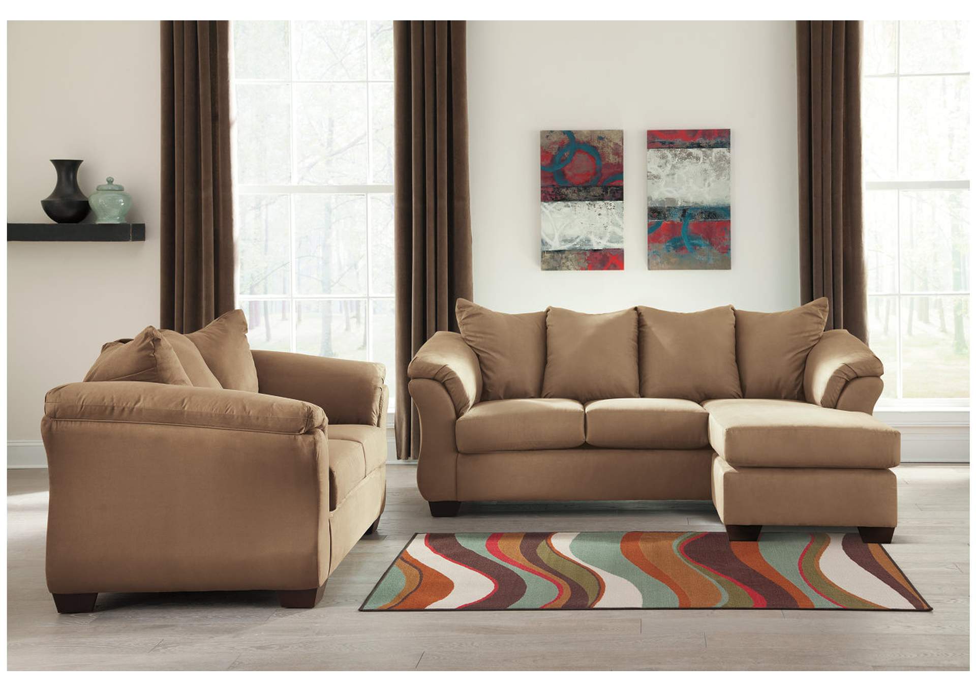 Darcy Sofa Chaise and Loveseat,Signature Design By Ashley