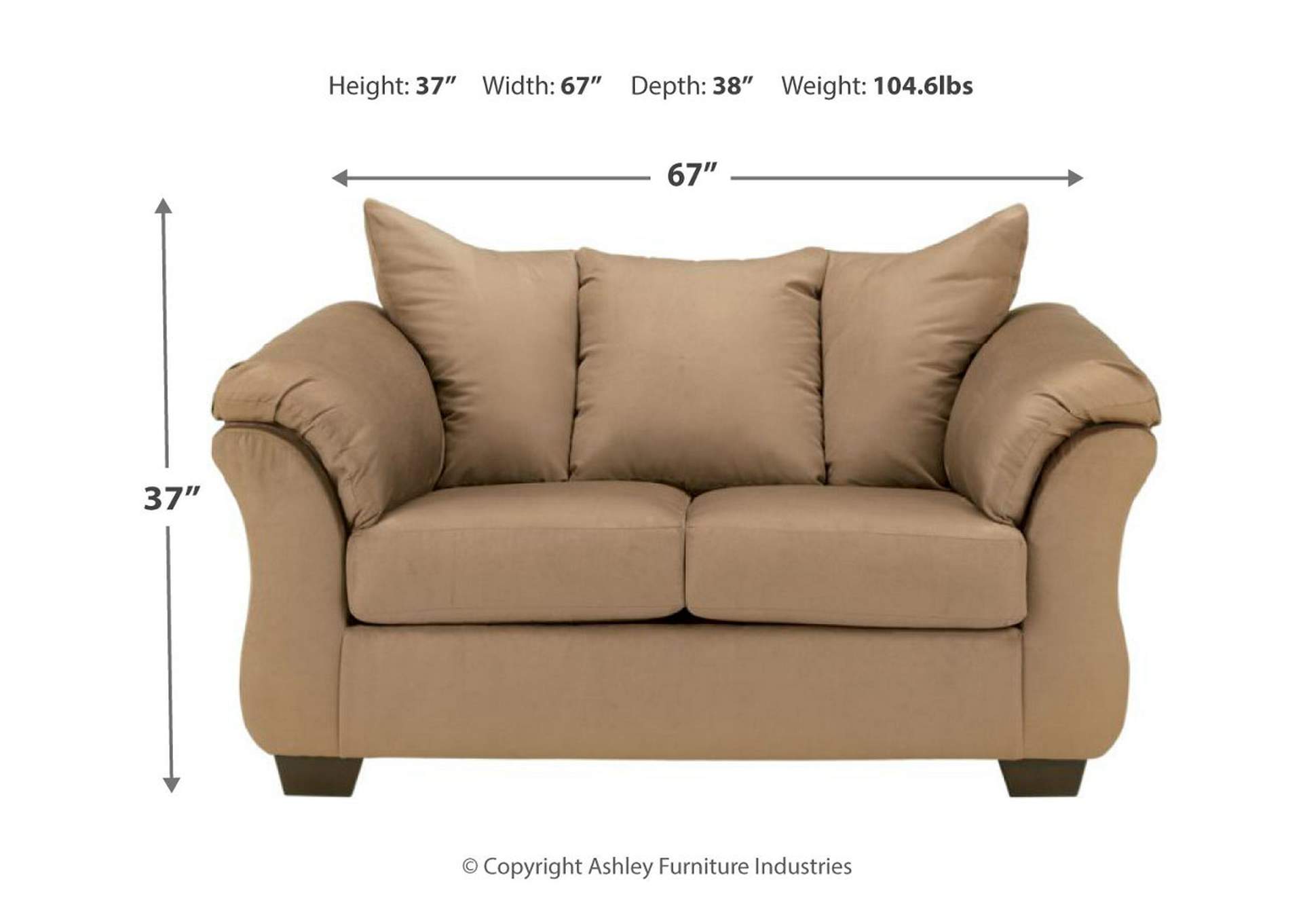 Darcy Loveseat,Signature Design By Ashley