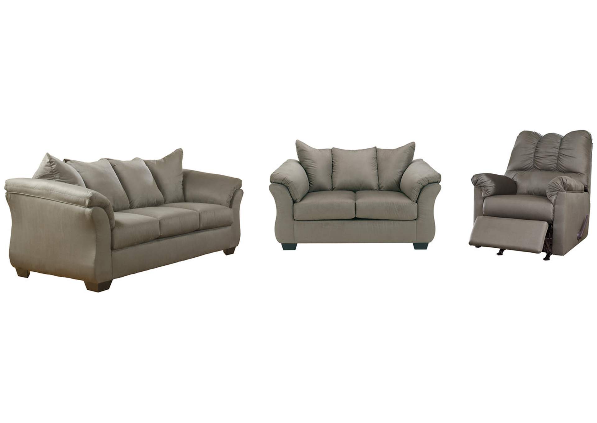 Darcy Sofa, Loveseat and Recliner,Signature Design By Ashley
