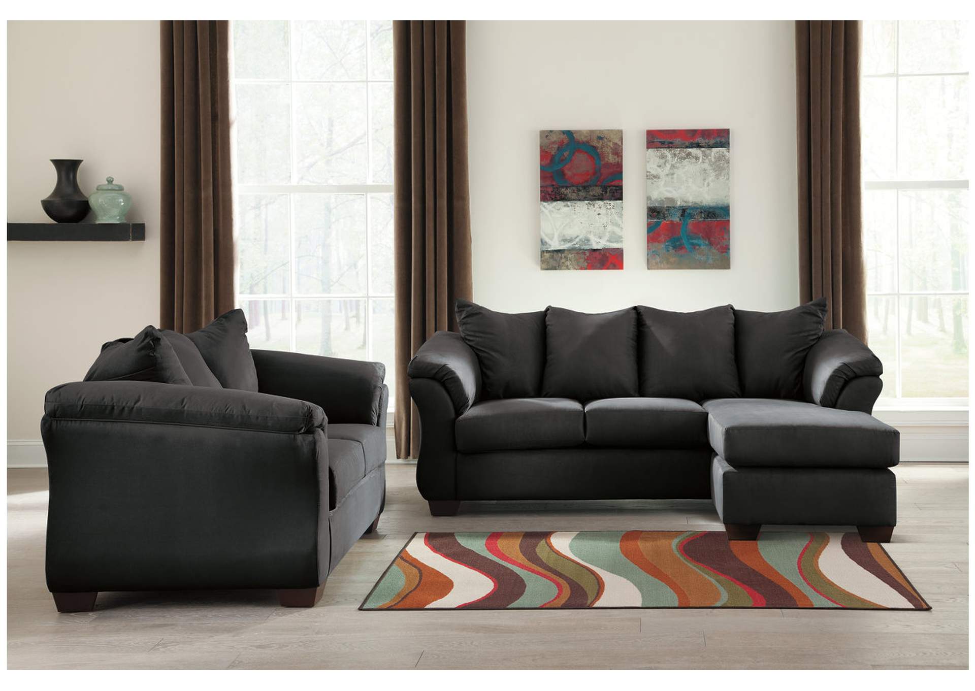 Darcy Sofa Chaise and Loveseat,Signature Design By Ashley