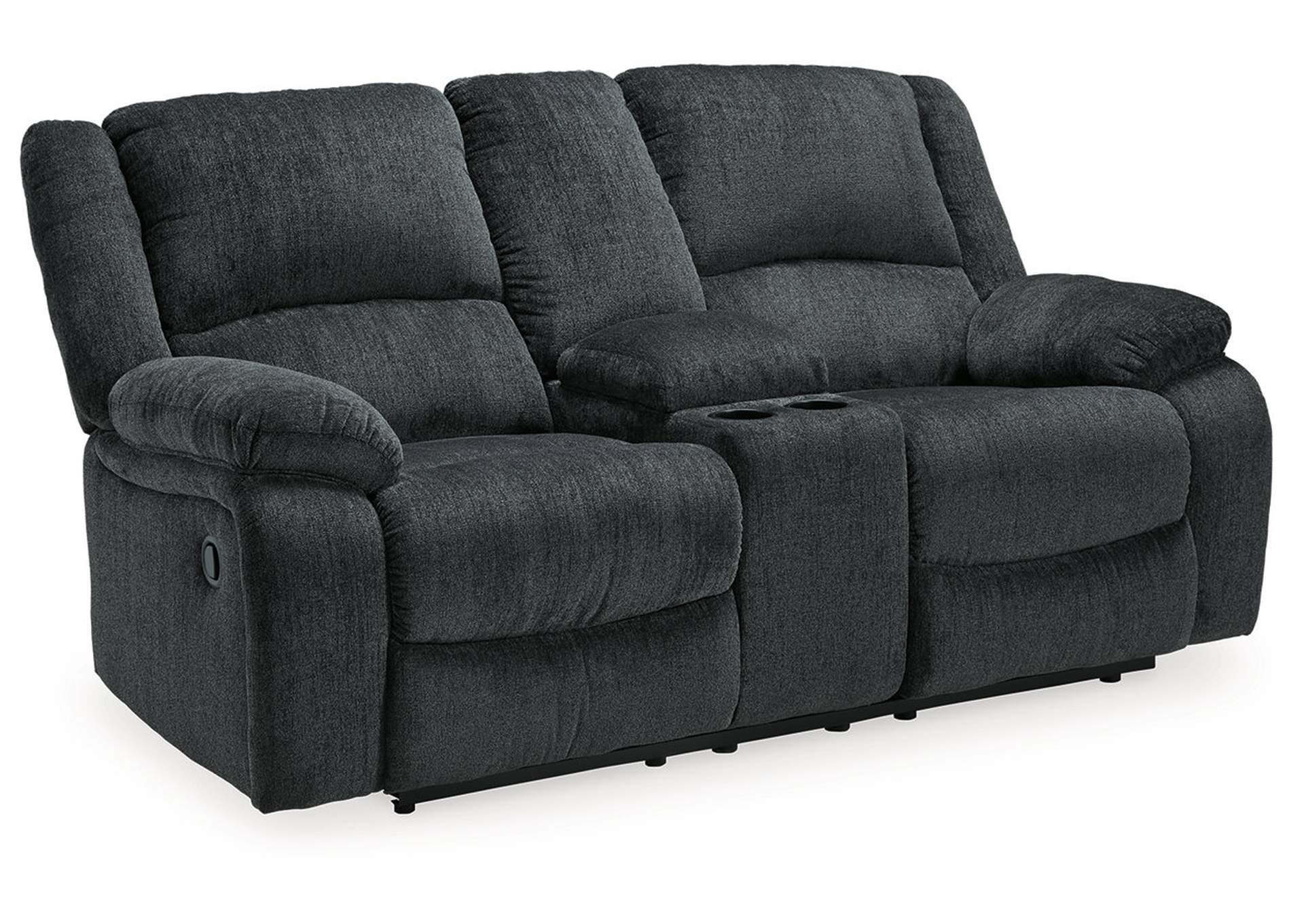 Draycoll Reclining Loveseat with Console,Signature Design By Ashley
