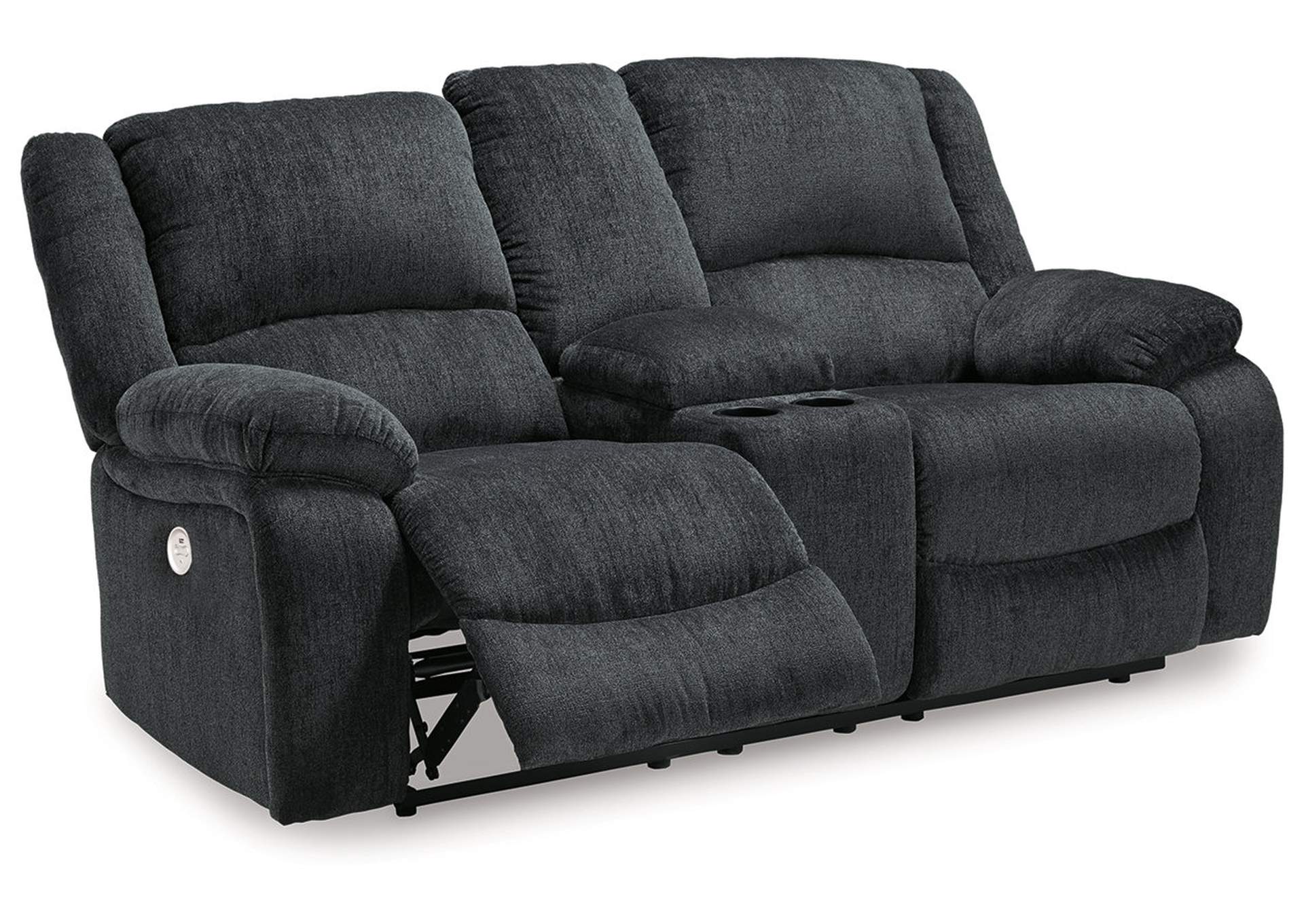 Draycoll Power Reclining Loveseat with Console,Signature Design By Ashley