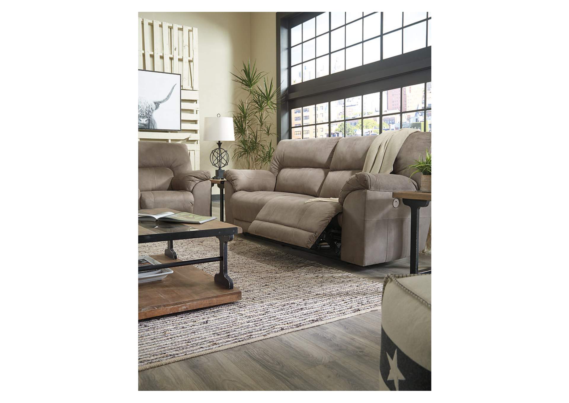 Cavalcade Power Reclining Sofa,Benchcraft