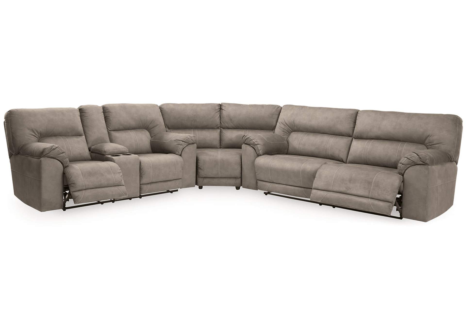 Cavalcade 3-Piece Reclining Sectional,Benchcraft