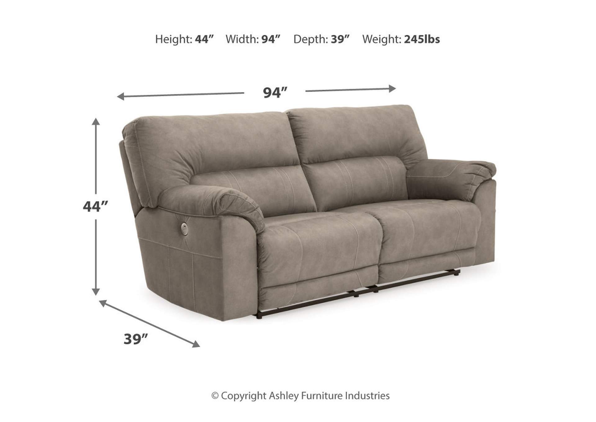 Cavalcade Power Reclining Sofa and Loveseat,Benchcraft