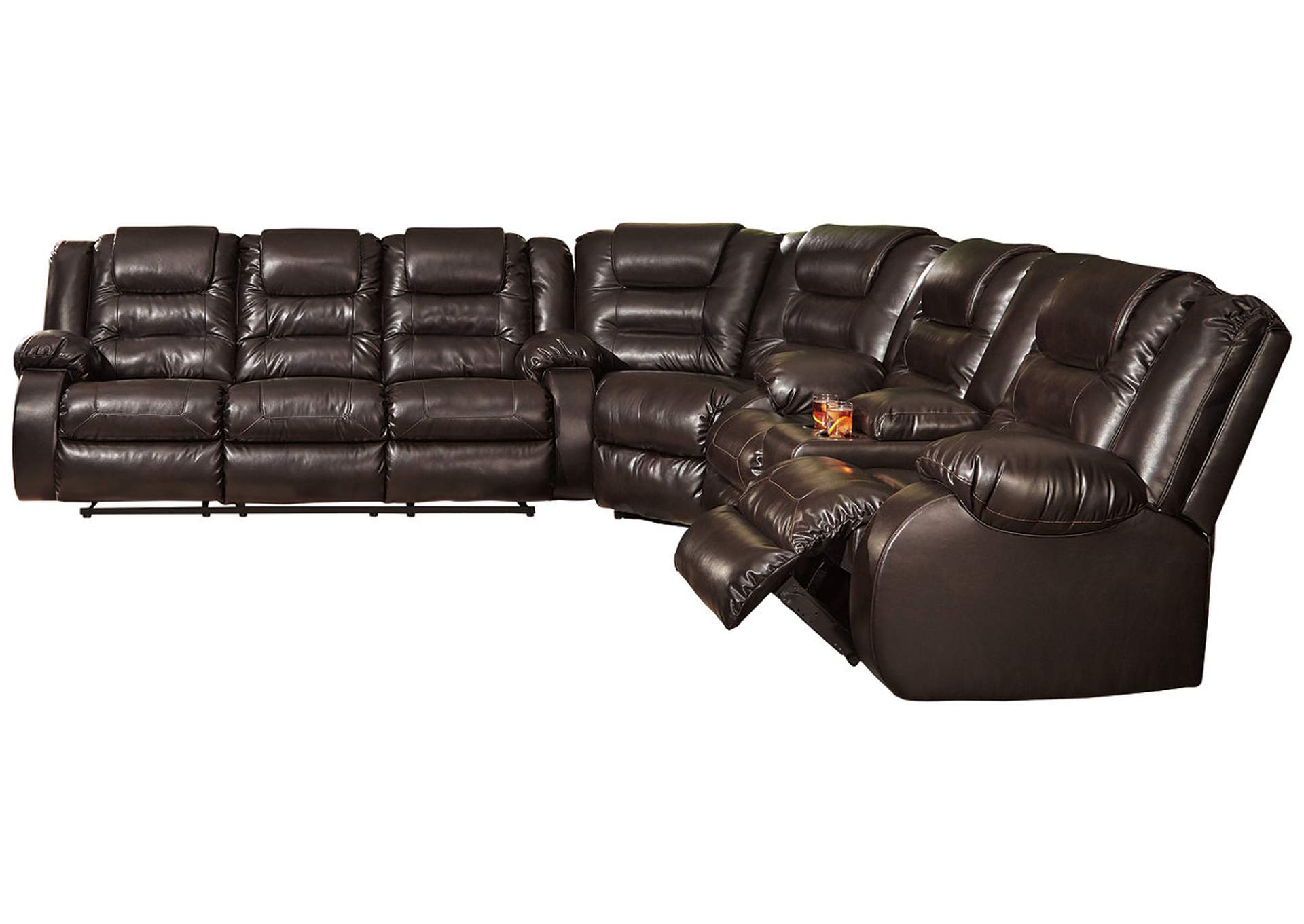 Vacherie 3-Piece Reclining Sectional,Signature Design By Ashley