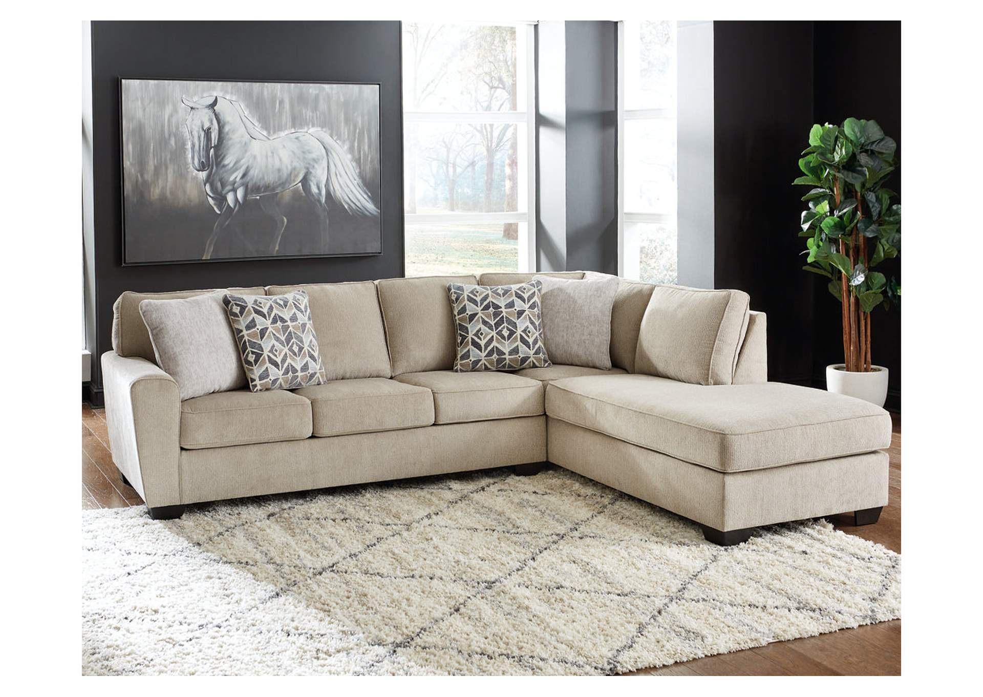 Decelle 2-Piece Sectional with Chaise,Signature Design By Ashley