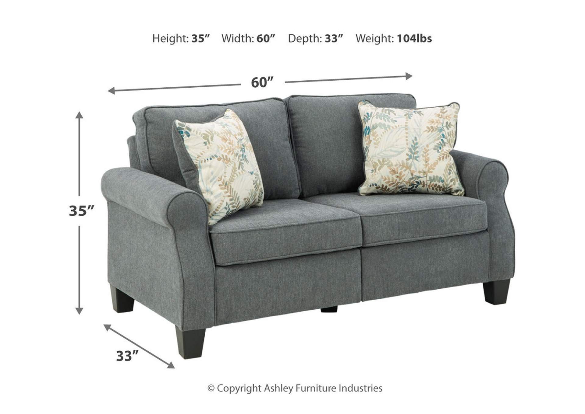 Alessio Loveseat Langlois Furniture - Muskegon, MI