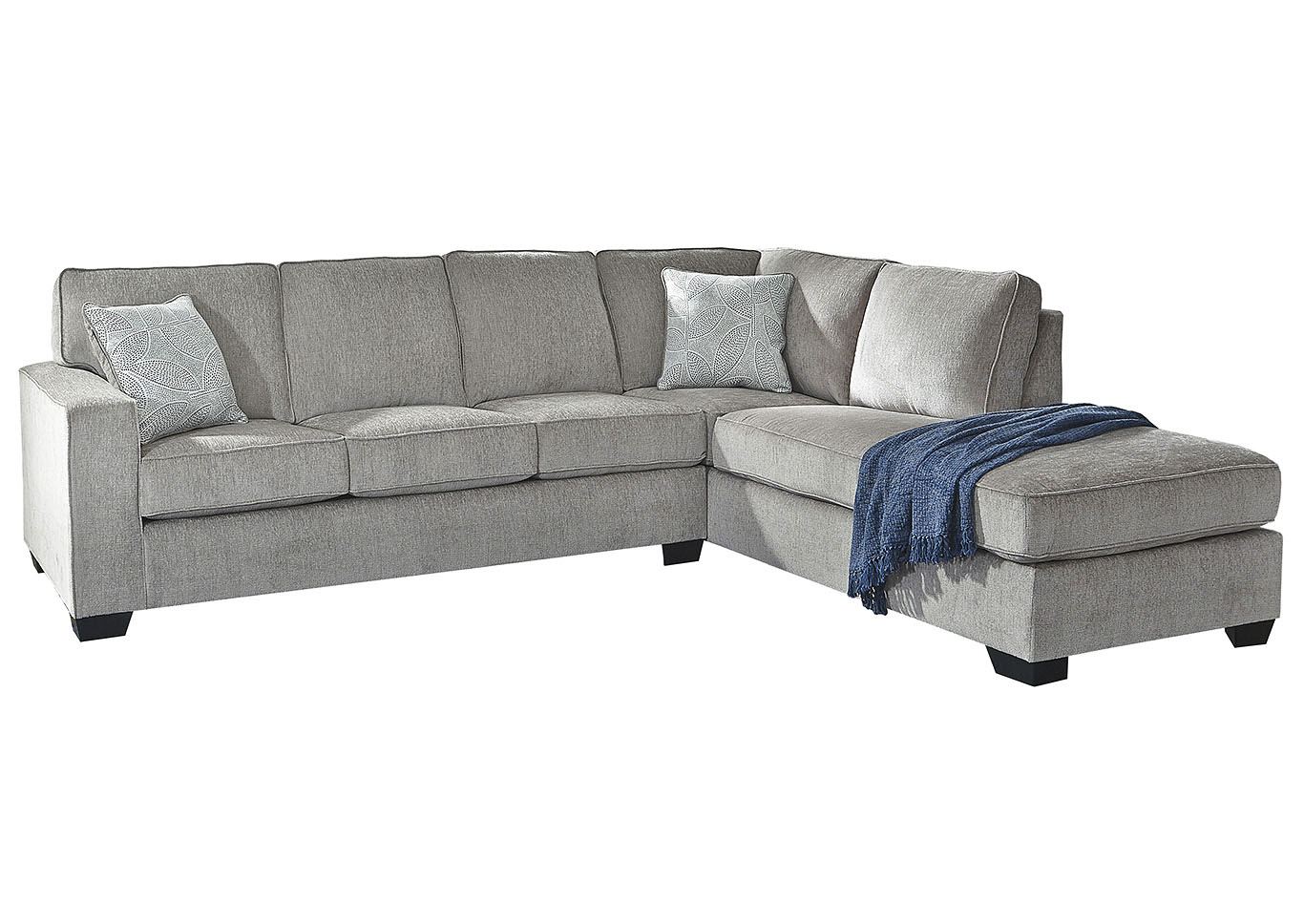 altari alloy right arm facing chaise end sectional best buy furniture and mattress